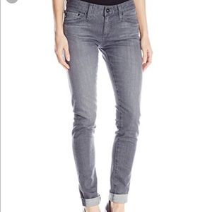 NWT AG grey jeans - relaxed skinny